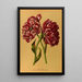 Tulip Double Painting 1 Wedding of My Daughter 2 Imperial Crown - Arentina Hendrica Arendsen — framed artwork on a wall