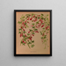 Tropaeolum pentaphyllum - Arentina Hendrica Arendsen — ingelijst kunstwerk aan de muur
