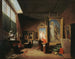 Atelier d'Arcy Scheffer, rue Chaptal - Arie Johannes Lamme — weergave van het kunstwerk