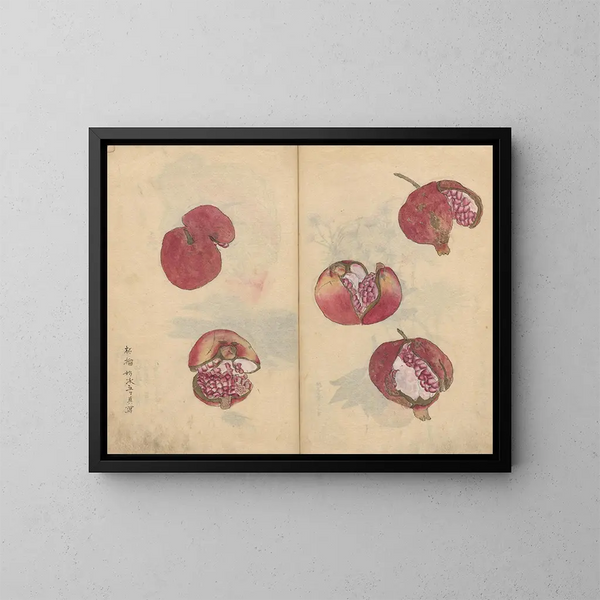 schetsboek Pl018 - Ariyoshi Kondo — ingelijst kunstwerk aan de muur
