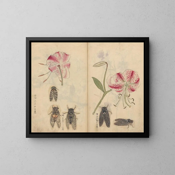 schetsboek Pl044 - Ariyoshi Kondo — ingelijst kunstwerk aan de muur