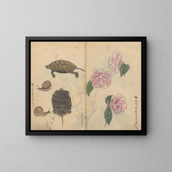 schetsboek Pl060 - Ariyoshi Kondo — ingelijst kunstwerk aan de muur