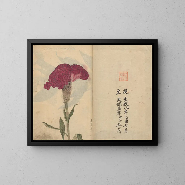 schetsboek Pl068 - Ariyoshi Kondo — ingelijst kunstwerk aan de muur