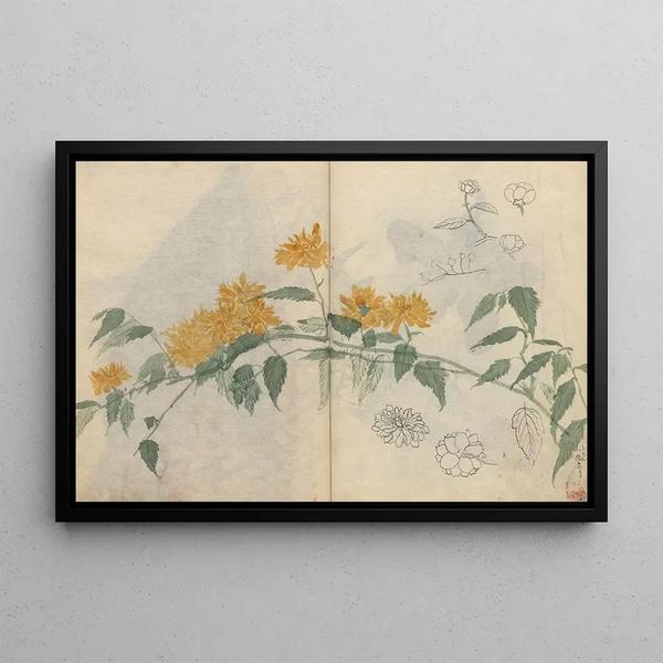 Sketchbook Pl080 - Ariyoshi Kondo — framed artwork on a wall