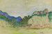 Agay, de Vinaigreberg - Armand Guillaumin — weergave van het kunstwerk