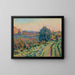 Landweg - Armand Guillaumin — ingelijst kunstwerk aan de muur