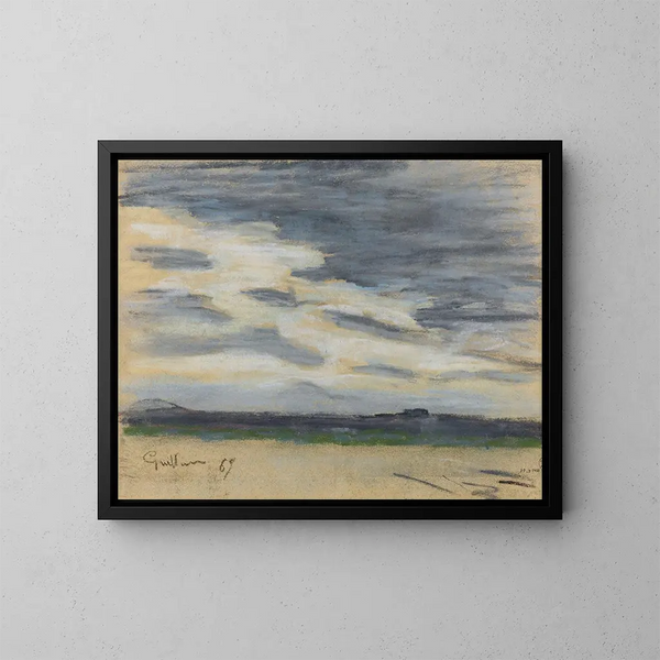 Studie van de hemel - Armand Guillaumin — ingelijst kunstwerk aan de muur