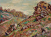 Hoogte van de Steen, landschap van de Creuse - Armand Guillaumin — weergave van het kunstwerk