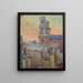 Kerk Saint-Sulpice in Parijs - Armand Guillaumin — ingelijst kunstwerk aan de muur