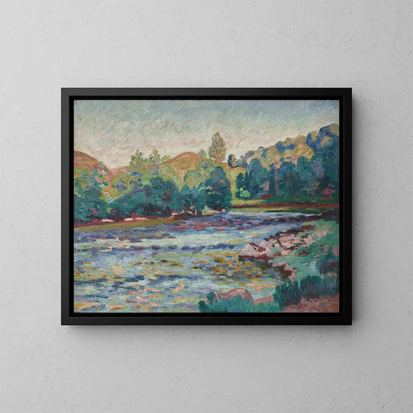 La Creuse - Armand Guillaumin — ingelijst kunstwerk aan de muur