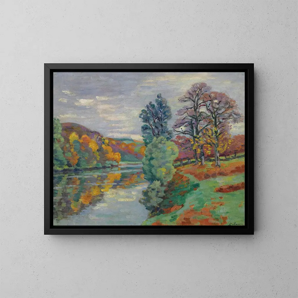 La Roche De L’echo, Crozant (1913) - Armand Guillaumin — ingelijst kunstwerk aan de muur