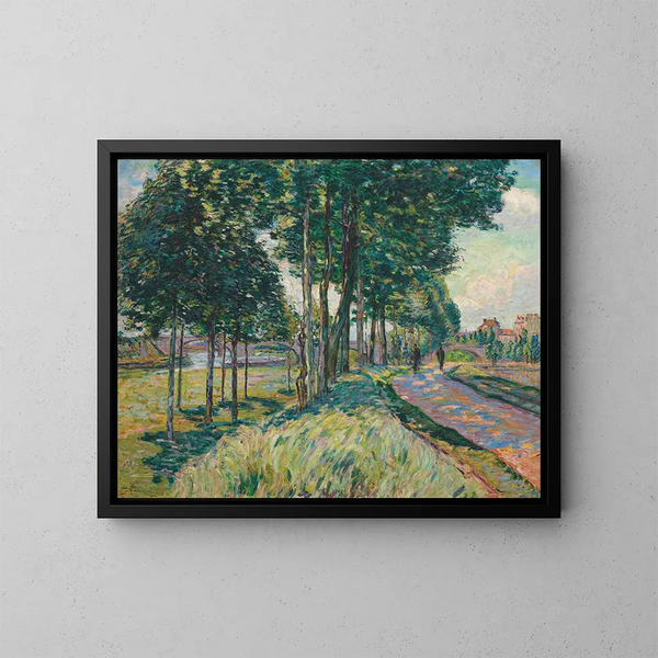 La Seine à Charenton - Armand Guillaumin — ingelijst kunstwerk aan de muur