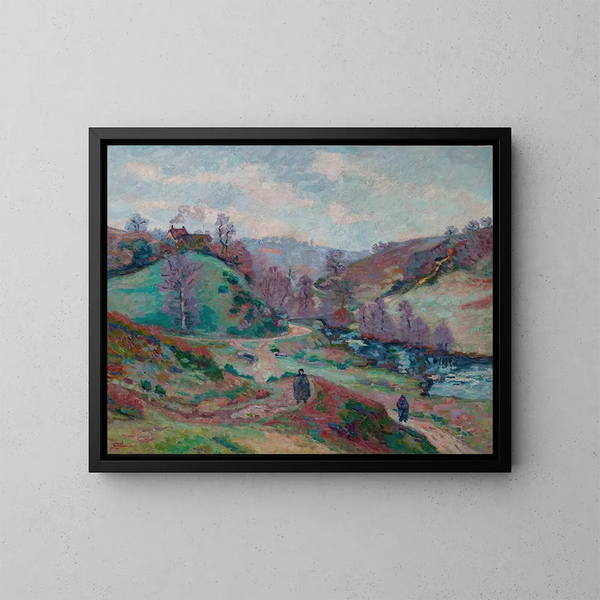 Le Pont Charraud à la Creuse - Armand Guillaumin — ingelijst kunstwerk aan de muur