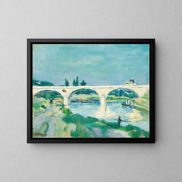 De Pont de Charenton, Île-de-France - Armand Guillaumin — ingelijst kunstwerk aan de muur