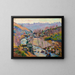 Het Ravijn van de Folie in Crozant - Armand Guillaumin — ingelijst kunstwerk aan de muur