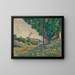 Het jaagpad, Charenton, Île-de-France - Armand Guillaumin — ingelijst kunstwerk aan de muur
