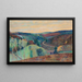 Le pont Charraud - Armand Guillaumin — ingelijst kunstwerk aan de muur