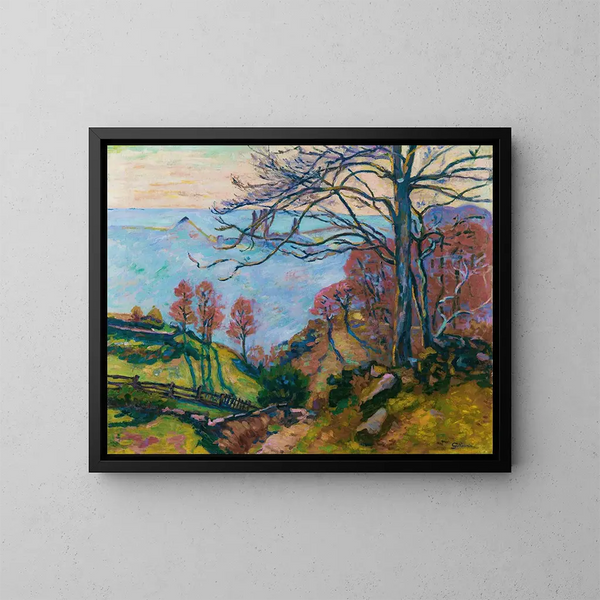 Les Brioches - Armand Guillaumin — ingelijst kunstwerk aan de muur