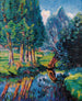 Landschap in Breuillet - Armand Guillaumin — weergave van het kunstwerk