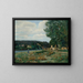 Landschap van Île-de-France - Armand Guillaumin — ingelijst kunstwerk aan de muur