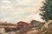 Péniches en Île-de-France - Armand Guillaumin — weergave van het kunstwerk