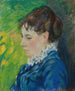 Portret van de vrouw van de kunstenaar - Armand Guillaumin — weergave van het kunstwerk