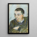 Portret van een man - Armand Guillaumin — ingelijst kunstwerk aan de muur