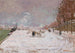 Quai Saint-Bernard onder de sneeuw, Parijs - Armand Guillaumin — weergave van het kunstwerk