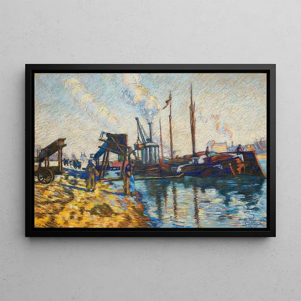 Armand Guillaumin - Quai de la Seine Paris.webp