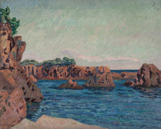 Rochers d'Agay - Armand Guillaumin — weergave van het kunstwerk