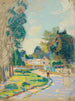 Een straat in Île-de-France - Armand Guillaumin — weergave van het kunstwerk
