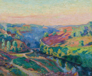 Vallée de la Creuse - Armand Guillaumin — weergave van het kunstwerk
