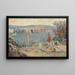 Vallée de la Sedelle à Pont-Charraud Givre blanc - Armand Guillaumin — ingelijst kunstwerk aan de muur