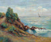 Zeilboot in Agay - Armand Guillaumin — weergave van het kunstwerk