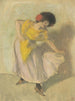 Danseur - Armand Rassenfosse — weergave van het kunstwerk
