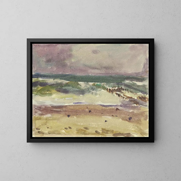 Surfmotief van Sylt - Arno König — ingelijst kunstwerk aan de muur