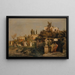 Romeinse taverne antiek - Arnold Böcklin — ingelijst kunstwerk aan de muur