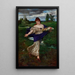 Flore dispersant des fleurs - Arnold Böcklin — ingelijst kunstwerk aan de muur