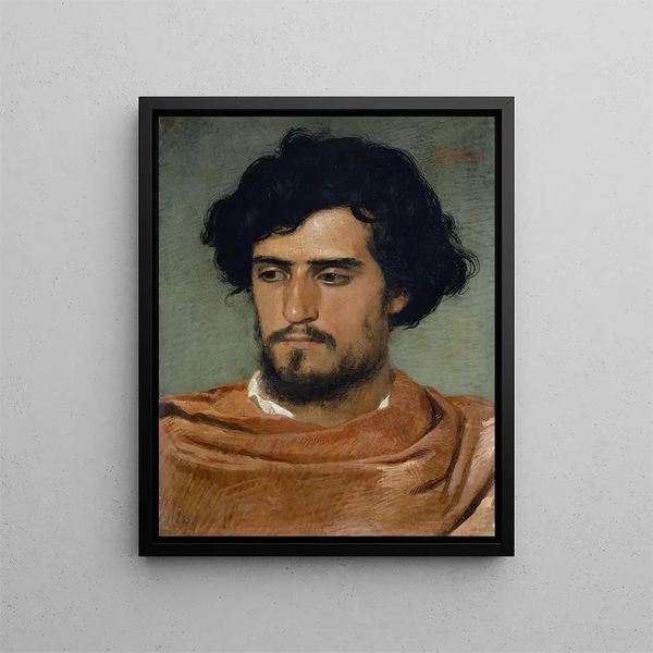 Arnold Bcklin - Head Of A Roman.webp