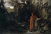 Pétrarque aan de bron van Vaucluse - Arnold Böcklin — weergave van het kunstwerk