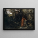 Pétrarque aan de bron van Vaucluse - Arnold Böcklin — ingelijst kunstwerk aan de muur