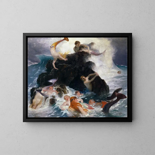 Arnold Bcklin - Play of the Nereides.webp