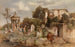 Taverne romaine - Arnold Böcklin — weergave van het kunstwerk