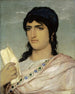 Sapho - Arnold Böcklin — weergave van het kunstwerk