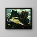 Diane endormie surveillée par deux faunes - Arnold Böcklin — ingelijst kunstwerk aan de muur