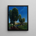 Zomerdag - Arnold Böcklin — ingelijst kunstwerk aan de muur