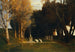 Het heilig bosje - Arnold Böcklin — weergave van het kunstwerk