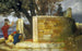 Het heiligdom van Hercules - Arnold Böcklin — weergave van het kunstwerk