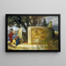 Het heiligdom van Hercules - Arnold Böcklin — ingelijst kunstwerk aan de muur