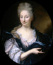 Portrait painting of Margaretha van de Eeckhout, wife of Pieter van de Poel - Arnold Boonen — artwork view